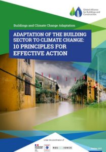 adaptation of the building sector to climate change: 10 principles for effective action